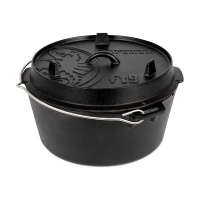 Petromax FT9-T Pentola in Ghisa da 7,5 L con Manico
