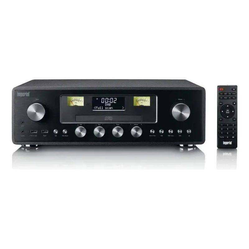 IMPERIAL DABMAN 280CD – Radio DAB+/FM con CD, Bluetooth e USB, Nera