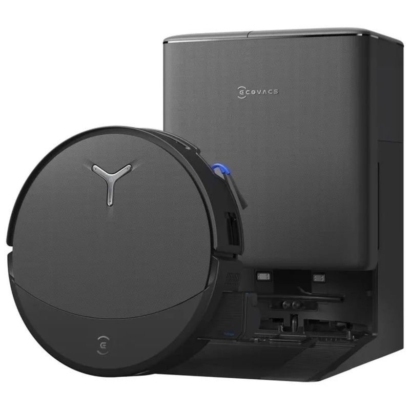 ECOVACS DEEBOT T90 Pro Omni Robot Aspirapolvere e Lavapavimenti, 30.000 Pa, Nero