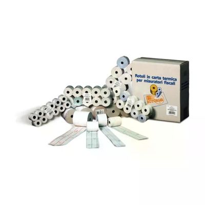 ROTOMAR Carta Termica per Registratori di Cassa, 10 Rotoli da 57,5 mm x 8 m