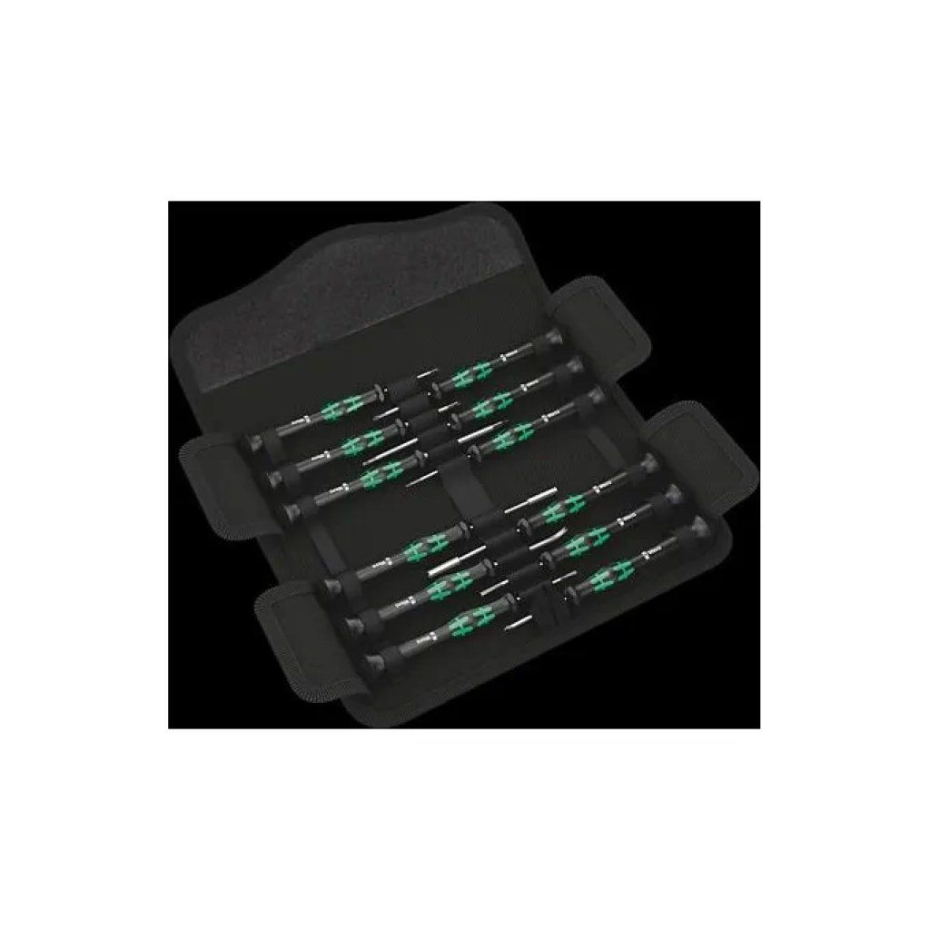 Wera Kraftform Micro 12 Electronics 1 – Set di 12 cacciaviti di precisione