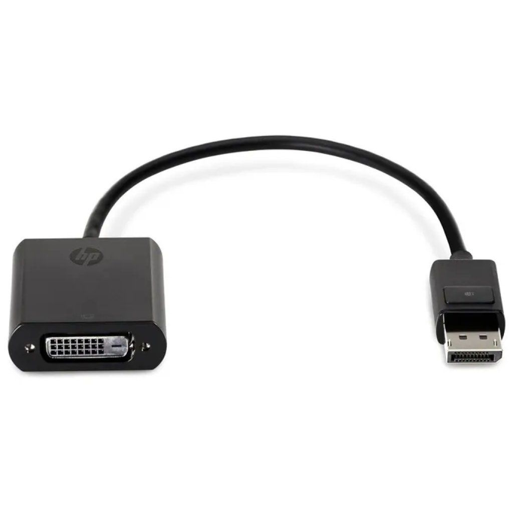 HP Adattatore HP DisplayPort maschio a DVI femmina, cavo da 20 cm HP Adattatore HP DisplayPort maschio a DVI femmina, cavo da 20 cm