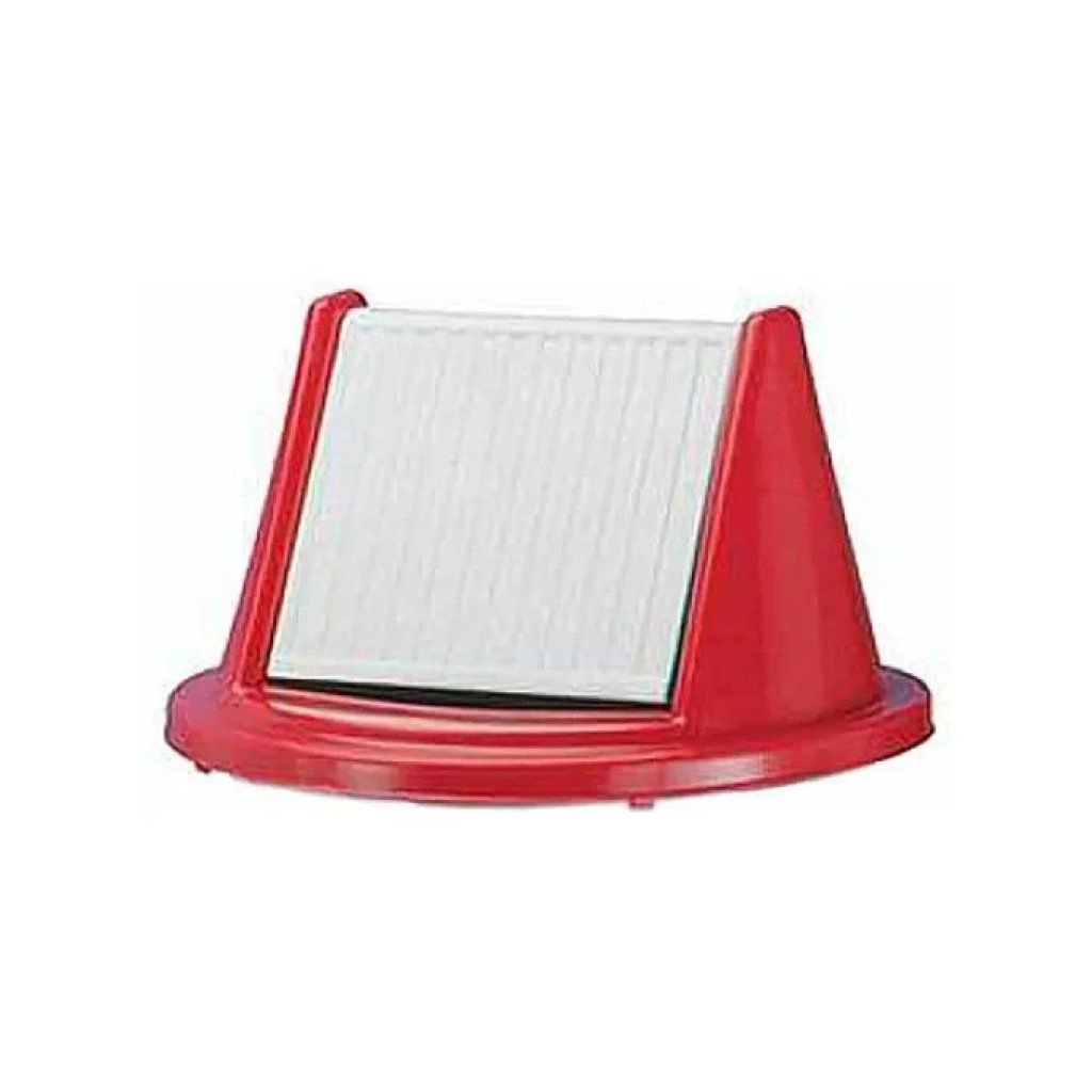 Giganplast 9150M Coperchio Basculante Rosso per Bidone Ondina