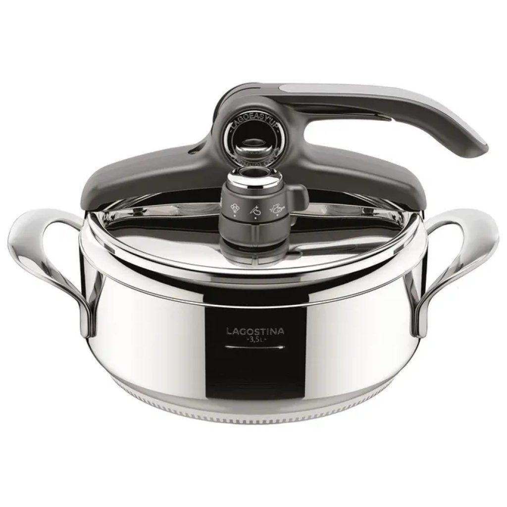 Lagostina 012022010522 Pentola a Pressione 3,5 L in Acciaio Inox