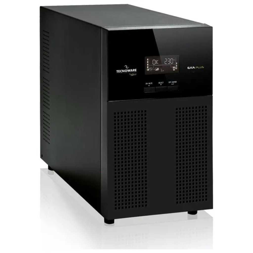 Tecnoware EXA PLUS UPS Line Interactive Sinusoidale 4500VA 3150W, 8 Prese IEC e Display LCD Tecnoware EXA PLUS UPS Line Interactive Sinusoidale 4500VA 3150W, 8 Prese IEC e Display LCD