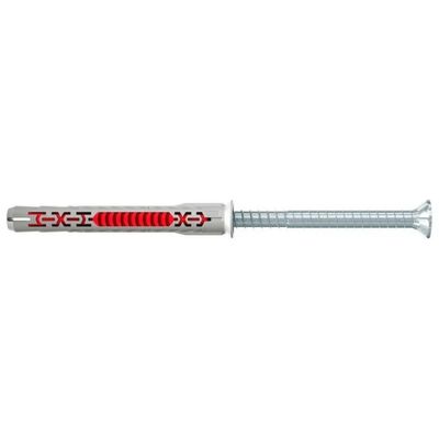 Fischer DuoXpand 8x80 mm con vite premontata, 50 pezzi