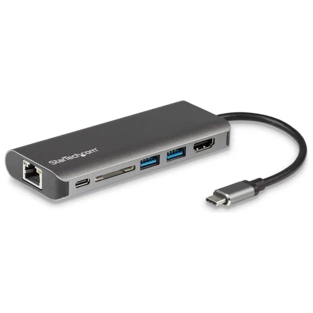 StarTech.com DKT30CSDHPD Hub USB-C multiporta HDMI 4K con Ethernet e Power Delivery 60 W StarTech.com DKT30CSDHPD Hub USB-C multiporta HDMI 4K con Ethernet e Power Delivery 60 W