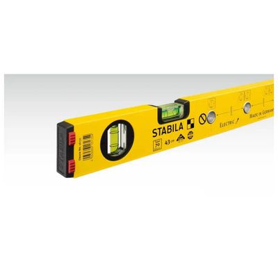 STABILA Type 70 Livella da falegname 120 cm con 8 fori