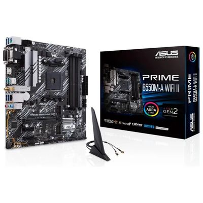 ASUS PRIME B550M-A WIFI II Scheda Madre Micro ATX AM4