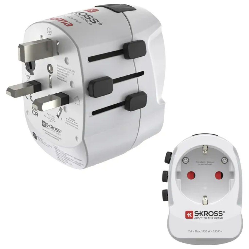 Hama ProLight 00223477 Adattatore Universale da Viaggio 30 W, Bianco Hama ProLight 00223477 Adattatore Universale da Viaggio 30 W, Bianco