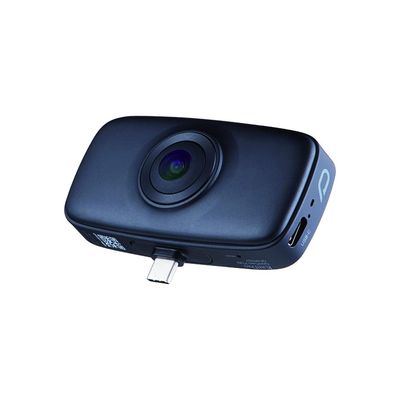 Kandao QooCam FUN – Videocamera 360° USB-C per Smartphone, Nera