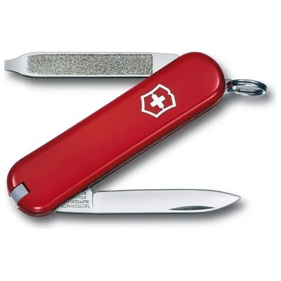 Victorinox Escort 0.6123 – Coltellino multiuso svizzero rosso, 6 funzioni