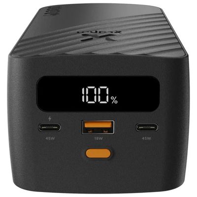 Xtorm Go2 Powerbank 40.000 mAh 45W USB-C PD, 3 porte, display digitale, nero