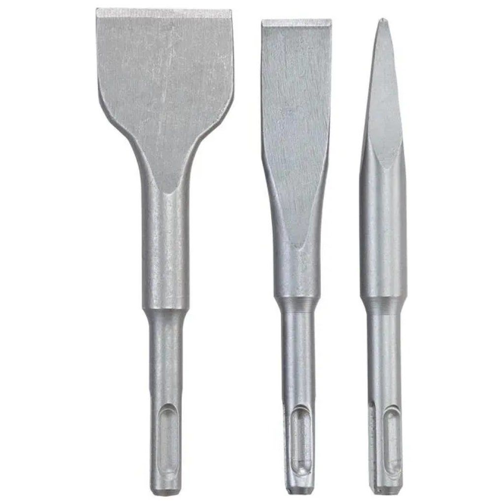 KWB Set 3 Scalpelli SDS-Plus, 140 mm