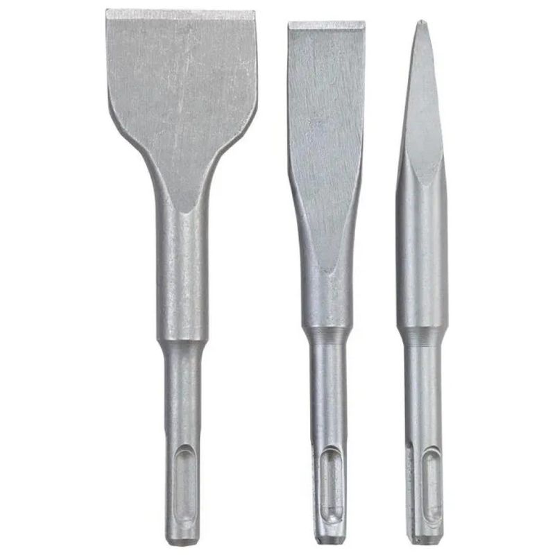 KWB Set 3 Scalpelli SDS-Plus, 140 mm
