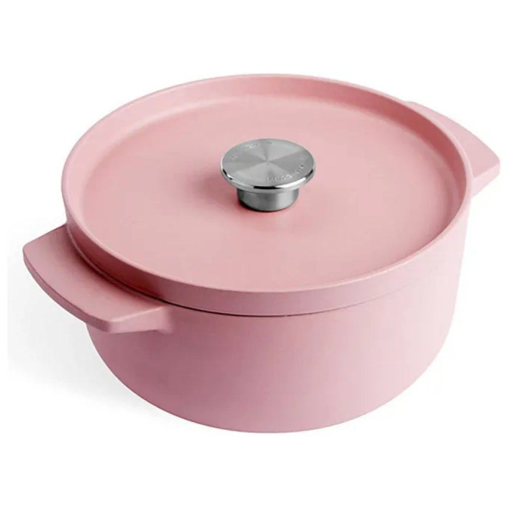 KitchenAid Casseruola in Ghisa Smaltata 22 cm Dried Rose