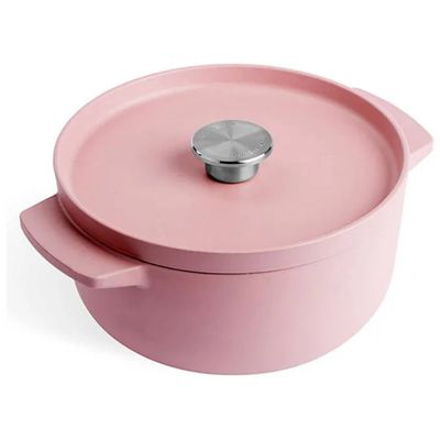 KitchenAid Casseruola in Ghisa Smaltata 22 cm Dried Rose