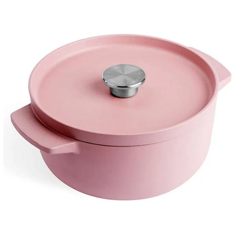 KitchenAid Casseruola in Ghisa Smaltata 22 cm Dried Rose