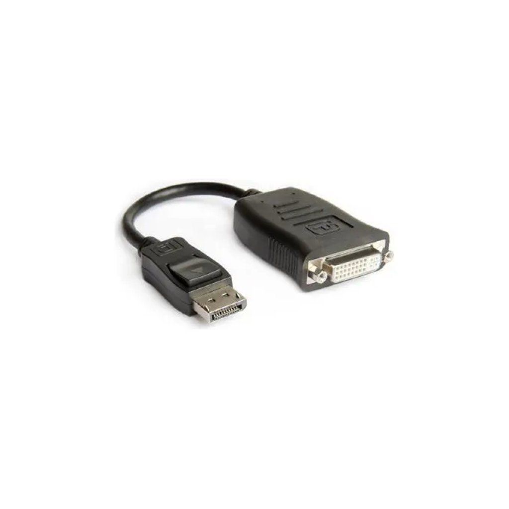 Hamlet XVADP12-DVAC Adattatore Attivo DisplayPort a DVI-I, 4K