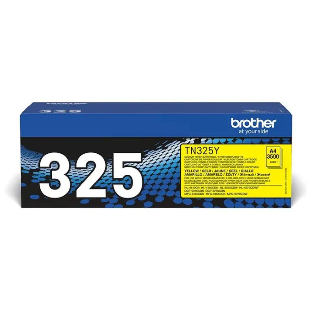 Brother TN-325Y Toner Originale Giallo – 3.500 Pagine