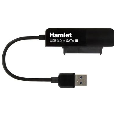 Hamlet XADU3SATA – Adattatore USB 3.0 per HDD e SSD SATA da 2,5” Hamlet XADU3SATA – Adattatore USB 3.0 per HDD e SSD SATA da 2,5”