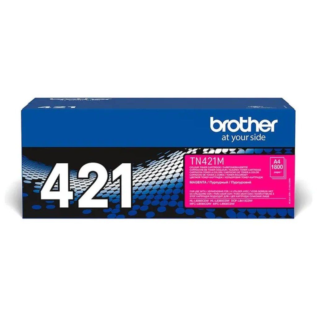 Brother TN-421M Toner Originale Magenta, 1.800 Pagine