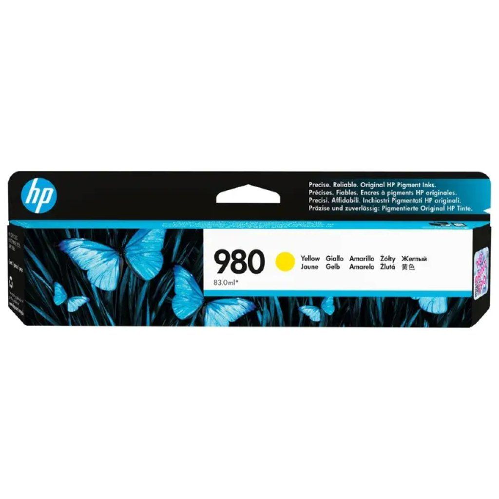 HP Cartuccia Originale HP 980 Giallo D8J09A – 6.600 Pagine