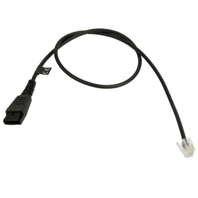 GN NETCOM Jabra 8800-00-88 Cavo QD-RJ45 per cuffie, 0,5 m, nero