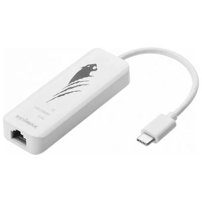 EDiMAX EU-4307 Adattatore USB-C Ethernet 2.5 Gigabit, 2500 Mbit/s, Bianco