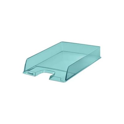 Esselte Colour Ice 626274 – Vaschetta portacorrispondenza A4 blu trasparente