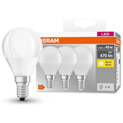 OSRAM Classic LED E14 4,9 W – confezione da 3 OSRAM Classic LED E14 4,9 W – confezione da 3