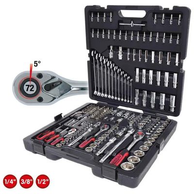 KS Tools CHROMEplus Set di chiavi a bussola 216 pezzi