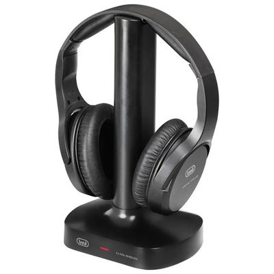 Trevi FRS 1480 R – Cuffie wireless per TV con base di ricarica Trevi FRS 1480 R – Cuffie wireless per TV con base di ricarica