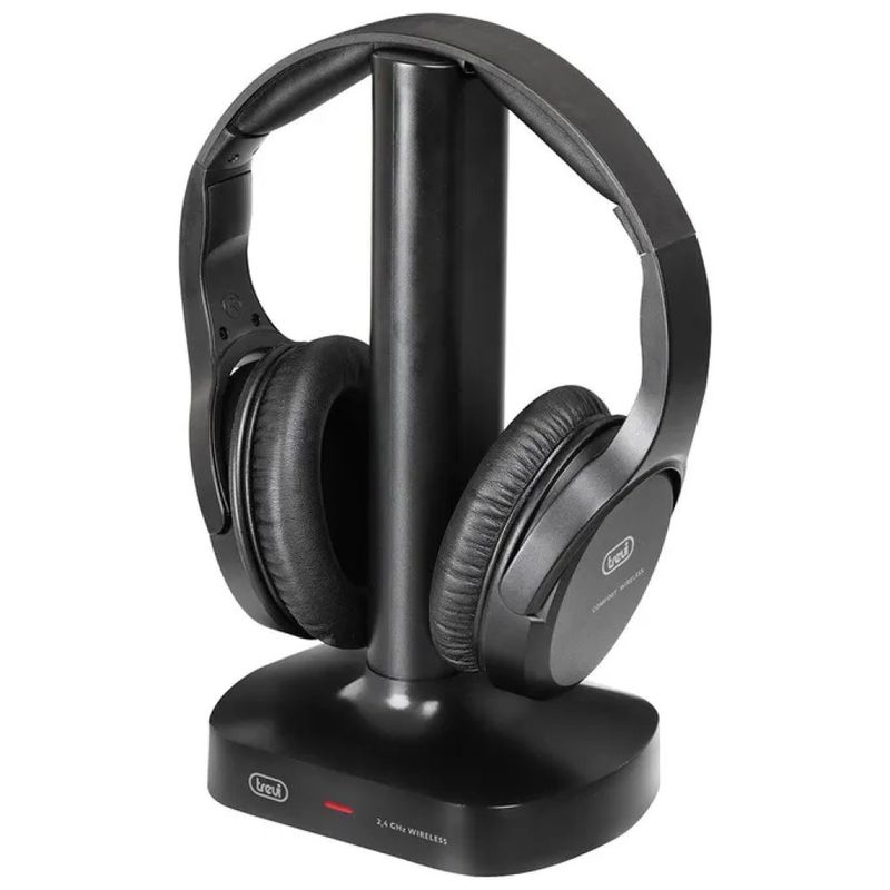 Trevi FRS 1480 R – Cuffie wireless per TV con base di ricarica