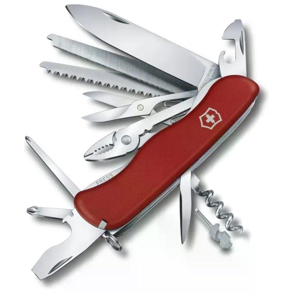 Victorinox Work Champ – Coltello multiuso rosso, 21 funzioni