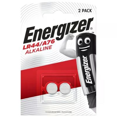 Energizer LR44/A76 – 2 pile alcaline a bottone