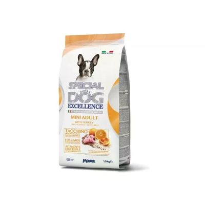 MONGE Special Dog Excellence Mini Adult al Tacchino 1,5 kg