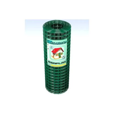 Cavatorta Esaplax – Rete elettrosaldata zincata e plasticata verde, 120 cm x 25 m Cavatorta Esaplax – Rete elettrosaldata zincata e plasticata verde, 120 cm x 25 m