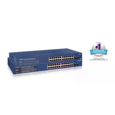 NETGEAR GS724TPP Switch Smart Gigabit PoE+ a 26 porte