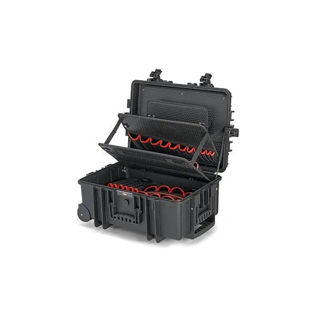 KNIPEX Robust45 Move 00 21 37 LE – Valigetta portautensili con ruote, 45 L