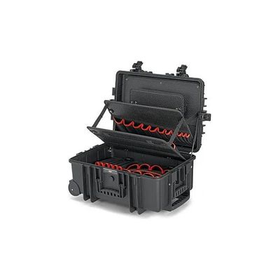 KNIPEX Robust45 Move 00 21 37 LE – Valigetta portautensili con ruote, 45 L