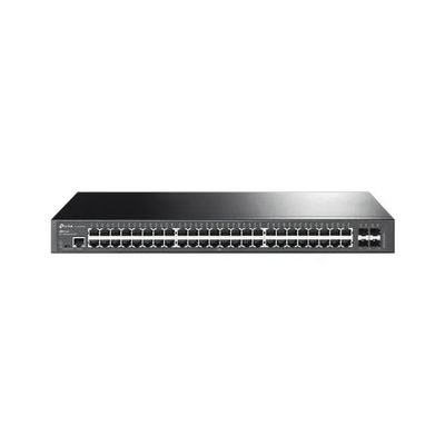 TP-Link Omada SG3452X Switch Gestito L2+ 48 Porte Gigabit con 4 Slot SFP+ 10G, Rack 1U