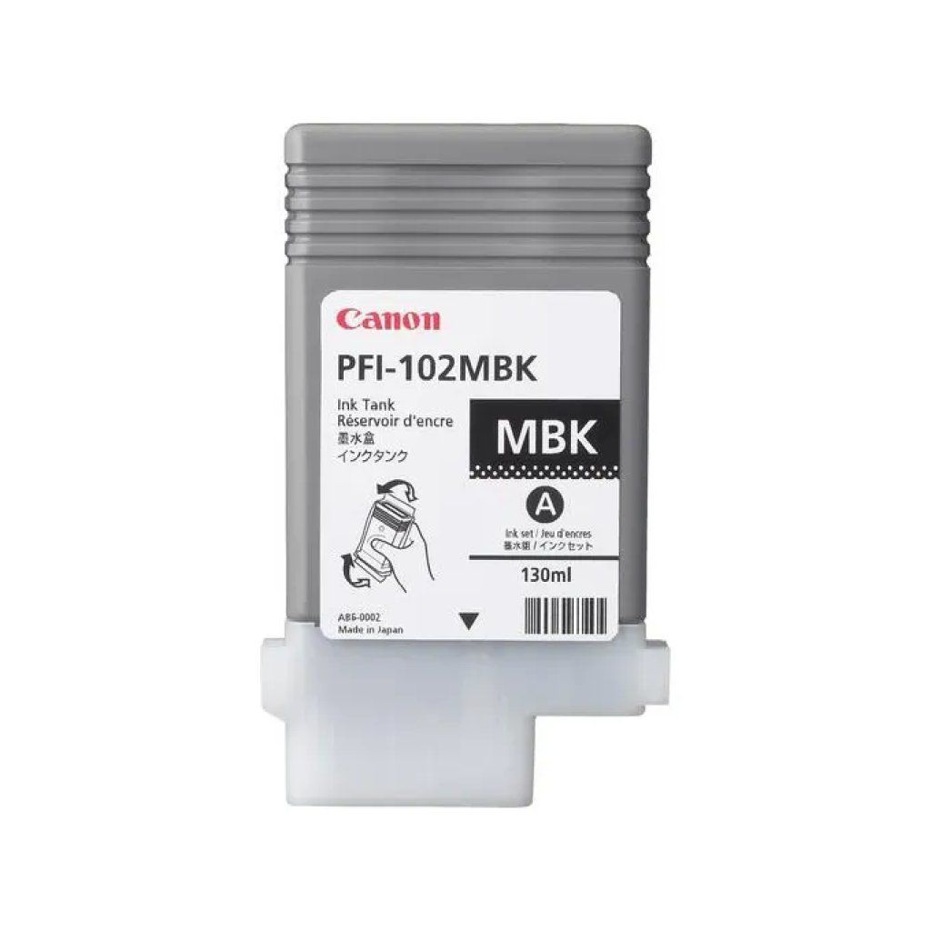 Canon PFI-102MBK Cartuccia Originale Nero Opaco 130 ml
