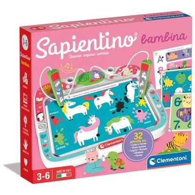 Clementoni Sapientino Bambina – Gioco educativo 3-6 anni