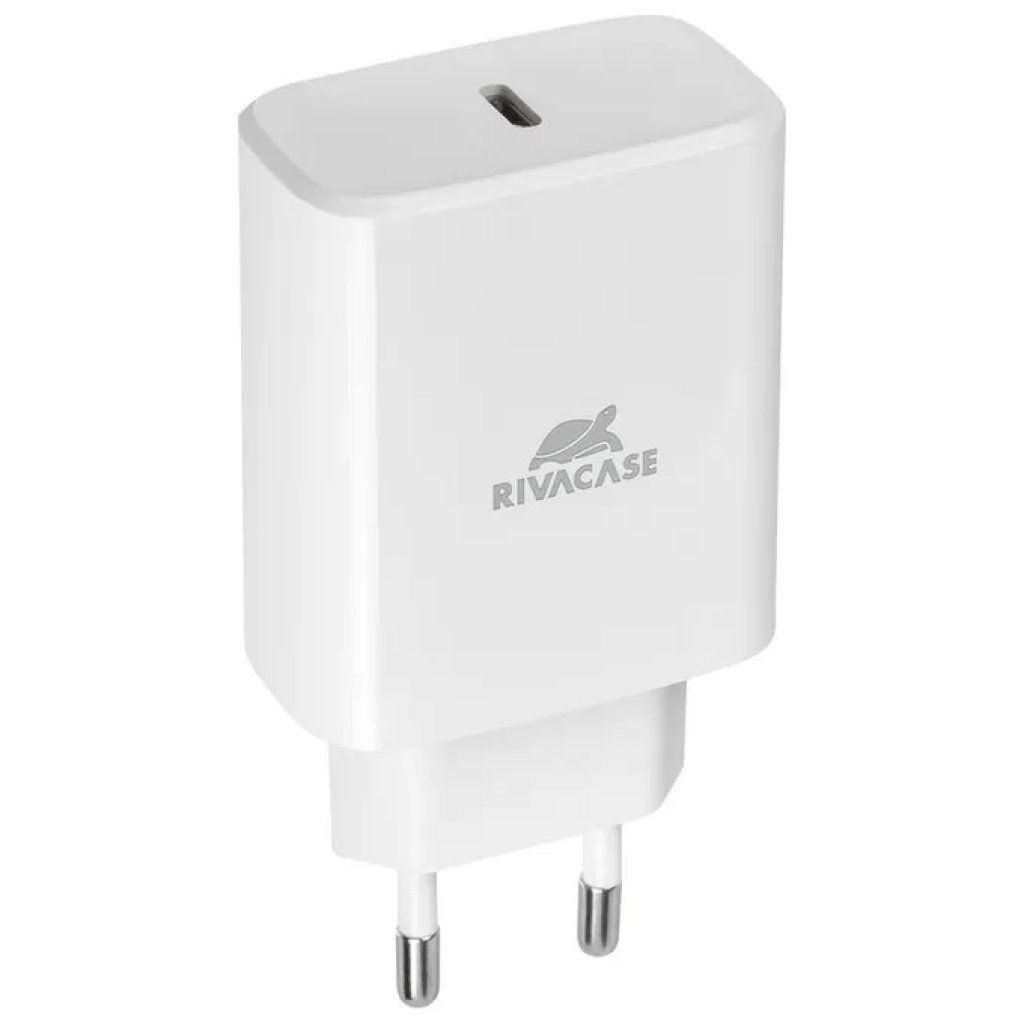 Rivacase PS4193 Caricatore USB-C 30W Power Delivery 3.0 PPS Bianco Rivacase PS4193 Caricatore USB-C 30W Power Delivery 3.0 PPS Bianco