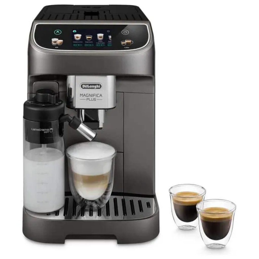 DELONGHI De’Longhi Magnifica Plus ECAM320.70.TB – Macchina da caffè automatica Nero Titanio
