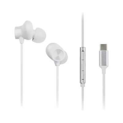 Panasonic RP-TCM225DE Auricolari In-Ear USB-C Bianchi con Microfono