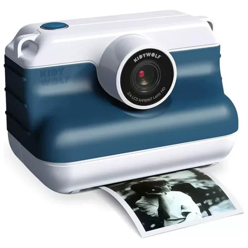 Kidywolf K-PRINT Fotocamera Istantanea Blu, 8 MP