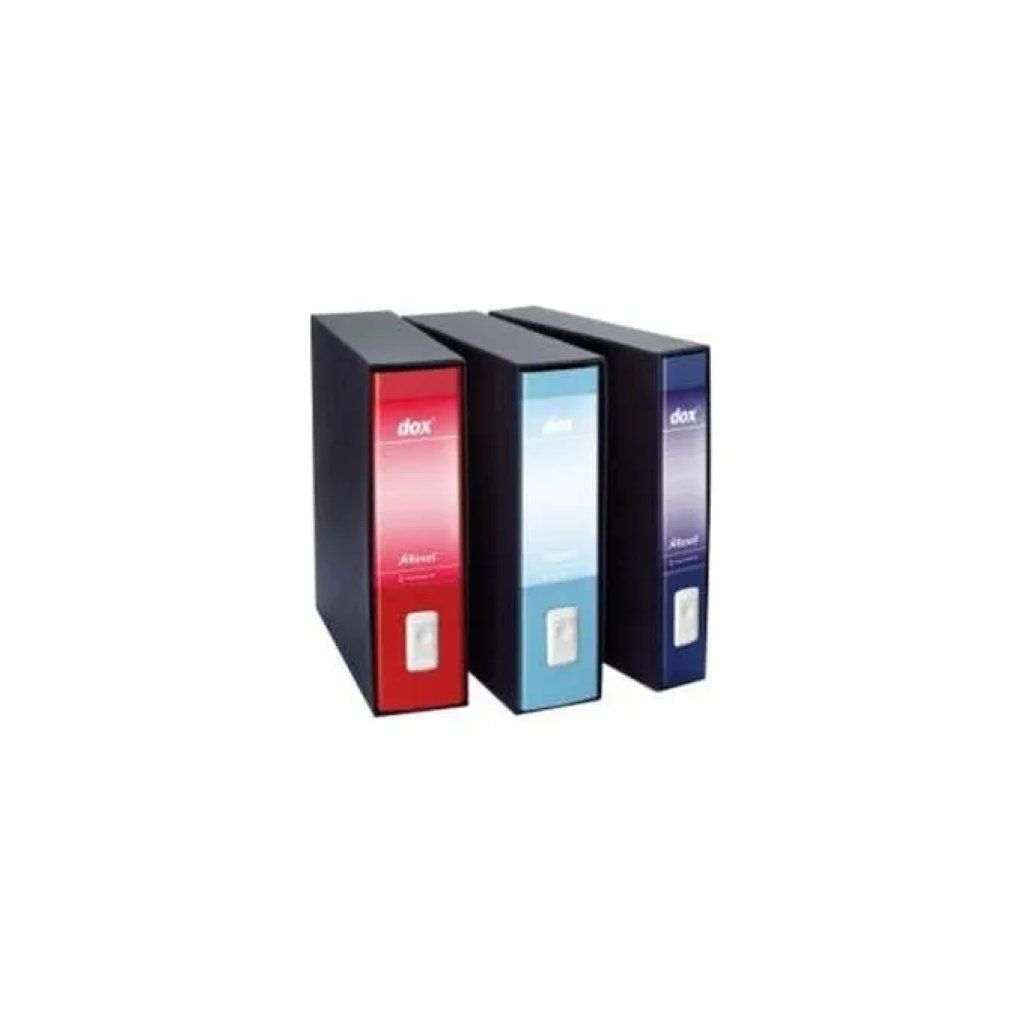 REXEL Esselte Dox 5 Raccoglitore a Leva Protocollo, Dorso 5 cm, Blu