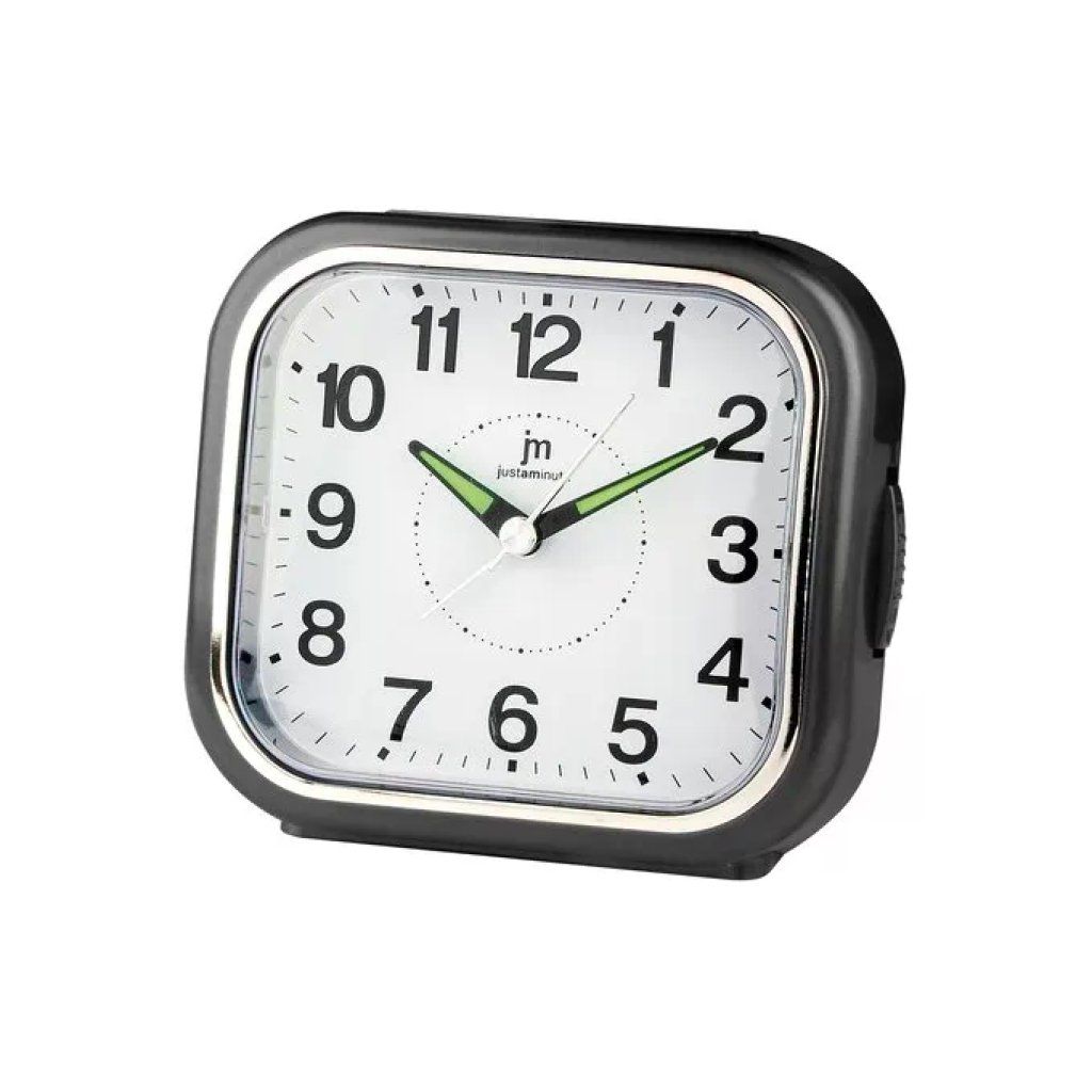 Lowell Trendy Nero – Orologio da Tavolo Analogico con Sveglia Lowell Trendy Nero – Orologio da Tavolo Analogico con Sveglia